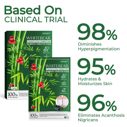 WHITEBEAR Pigmentation Correction Bamboo Arbutin Pads